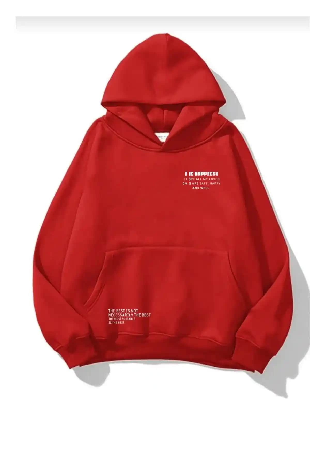 Kırmızı Kapüşonlu Sweatshirtler: Günlük Şıklık ve Konforun Mükemmel Buluşması