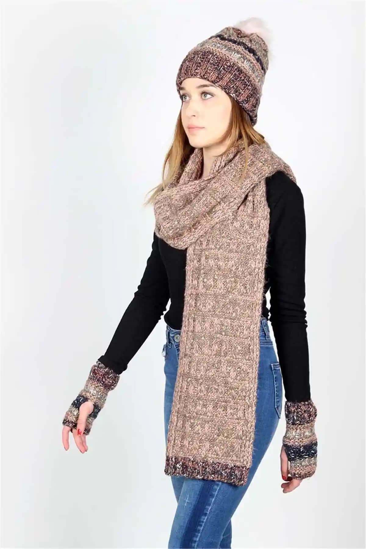 Kış Ayları İçin Uyumlu ve Şık Eldiven ve Atkı Takımı Seçenekleri