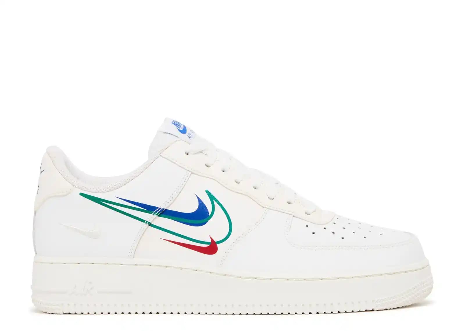 Nike Air Force 1 Multi Swoosh: Renkli ve Dinamik Tasarımıyla Moda İkonu