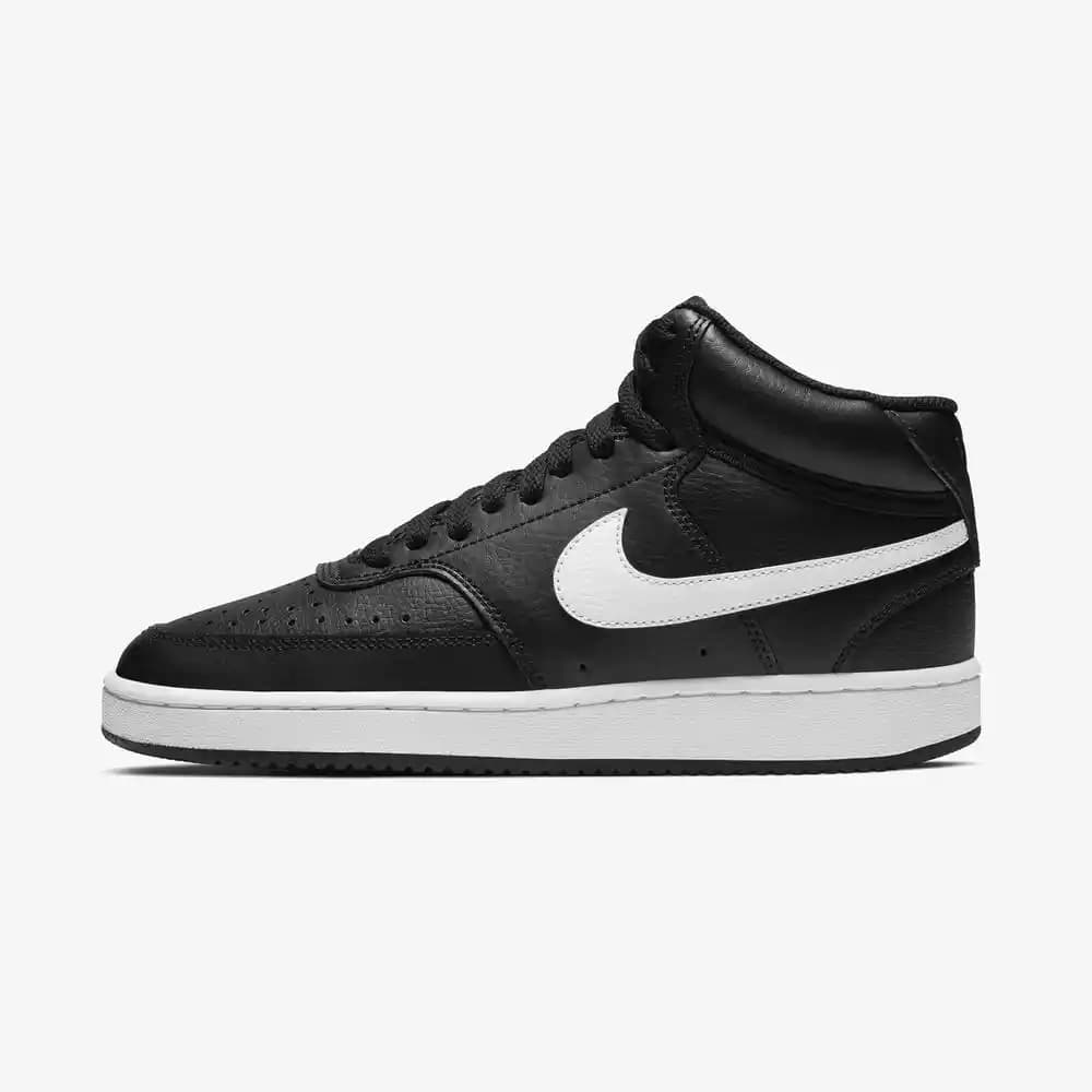 Nike Court Vision Mid Siyah: Şıklık ve Konforu Bir Arada Sunan Modern Spor Ayakkabı