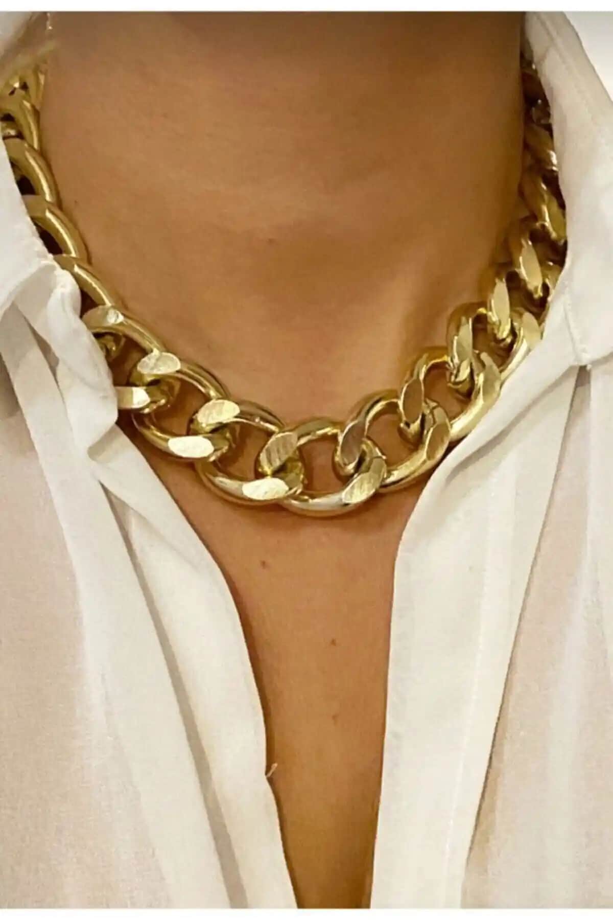 Asia Chic ve BERS AKSESUAR Kalın Zincir Kolye Karşılaştırması ve En Uygun Seçenekler