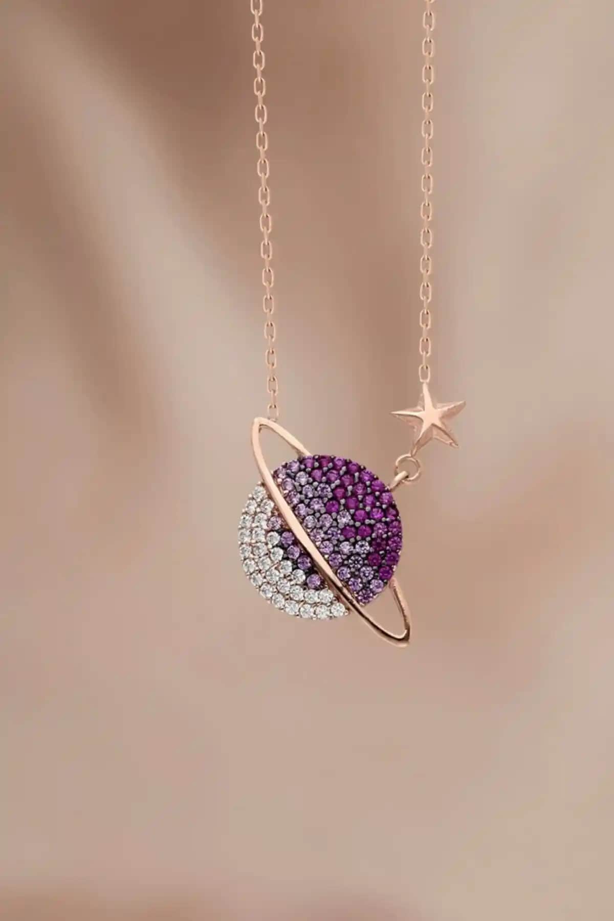 Bilsen Store Kolye Modelleri Karşılaştırması: Güçlü Zincirli Rose Kaplama ve Doğal Taşlı Tasarımlar