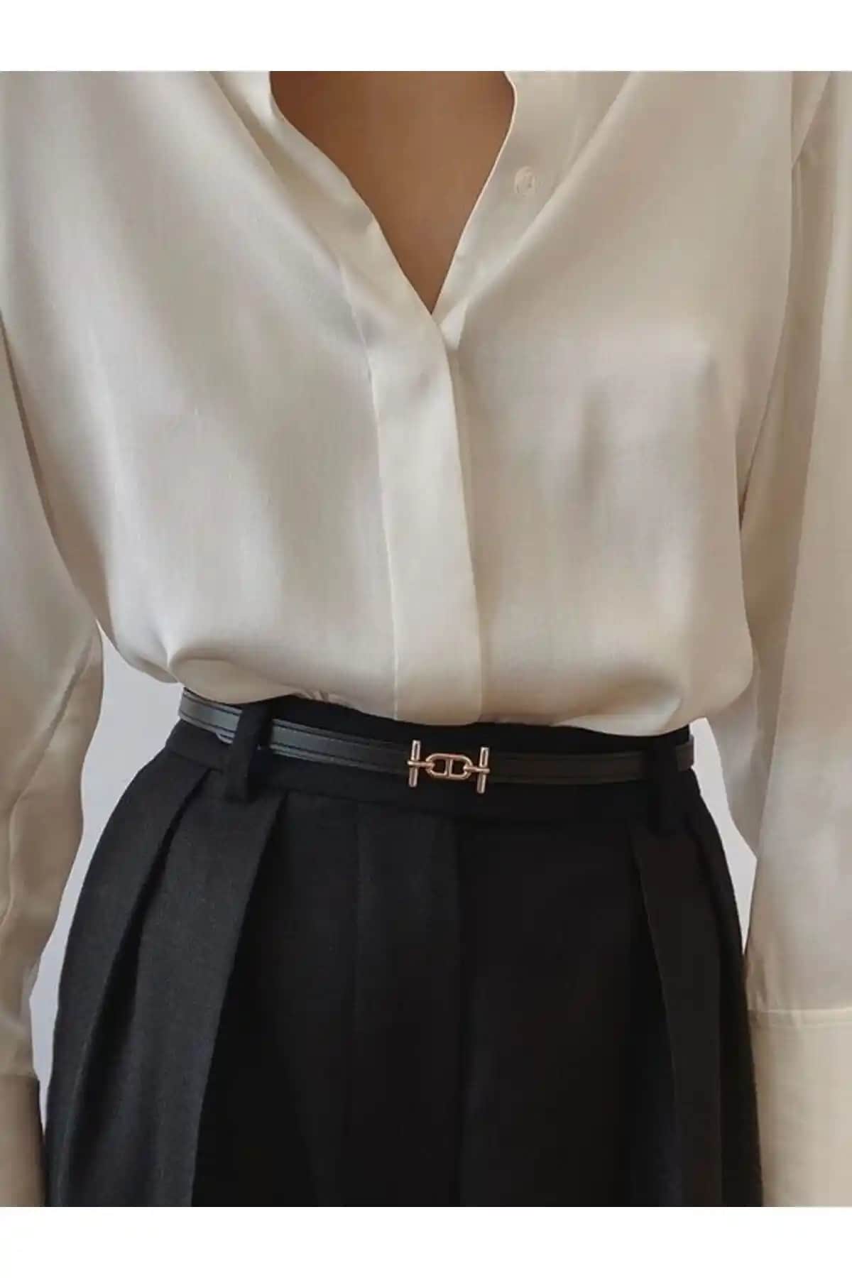 Fiori Gold Tokalı ve Tina Dikişli Gold Tokalı Kemer Karşılaştırması