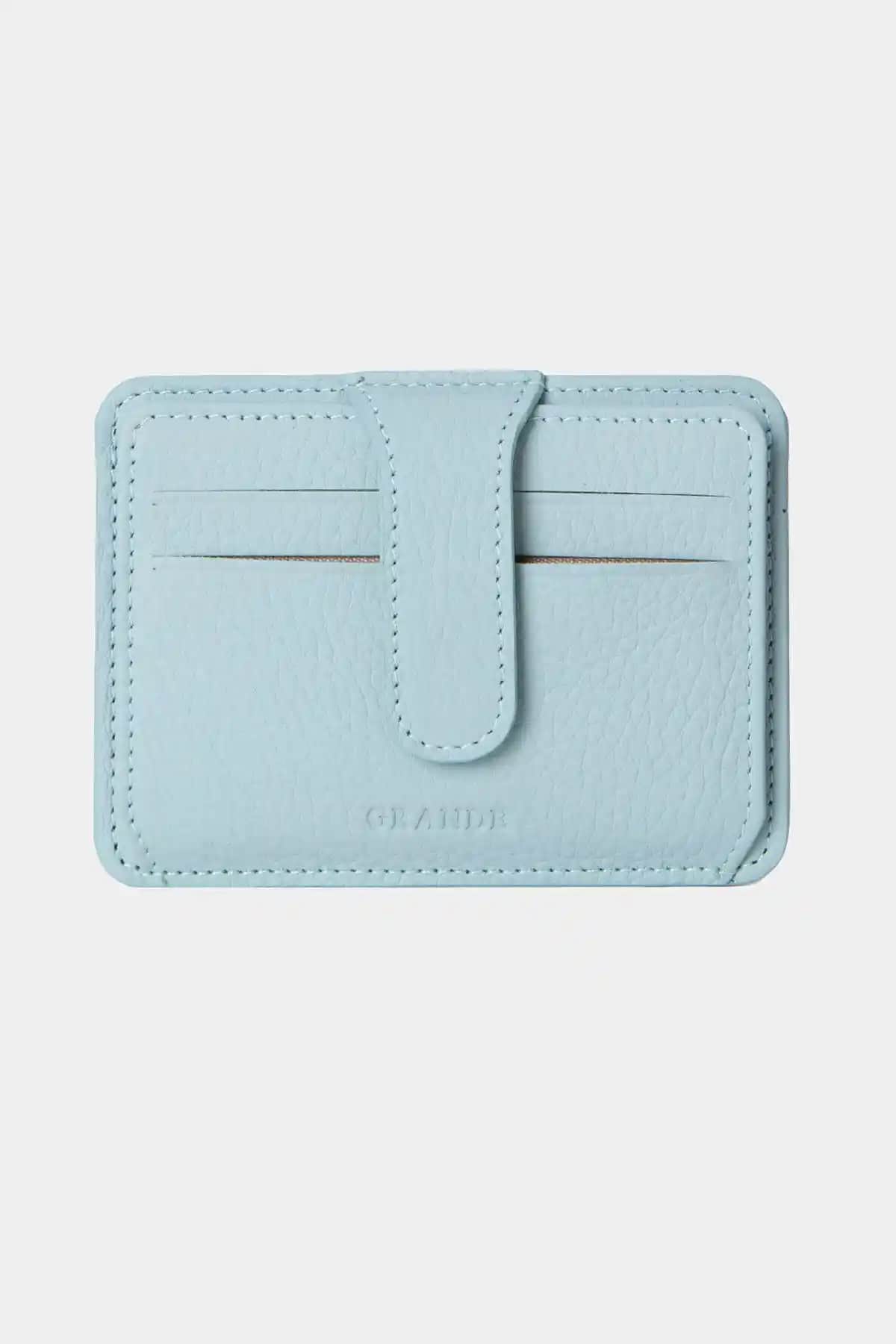 Grande 3607 Hakiki Deri Kartlık Cüzdanlar Mint ve Siyah Renk Seçenekleriyle Tanıtılıyor