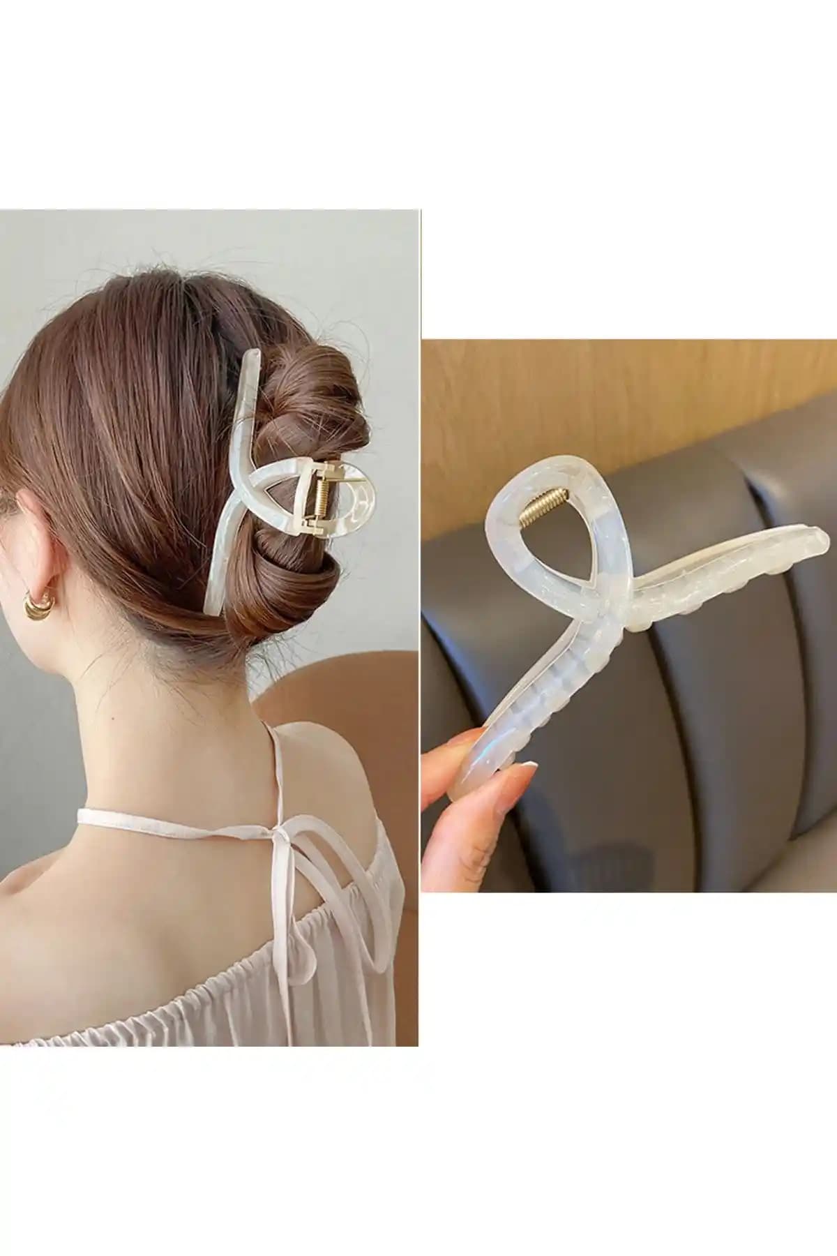 Gülpeşe Büyük Boy XL Mandal Toka ve Kadın Gold Metal Mandal Toka Karşılaştırması