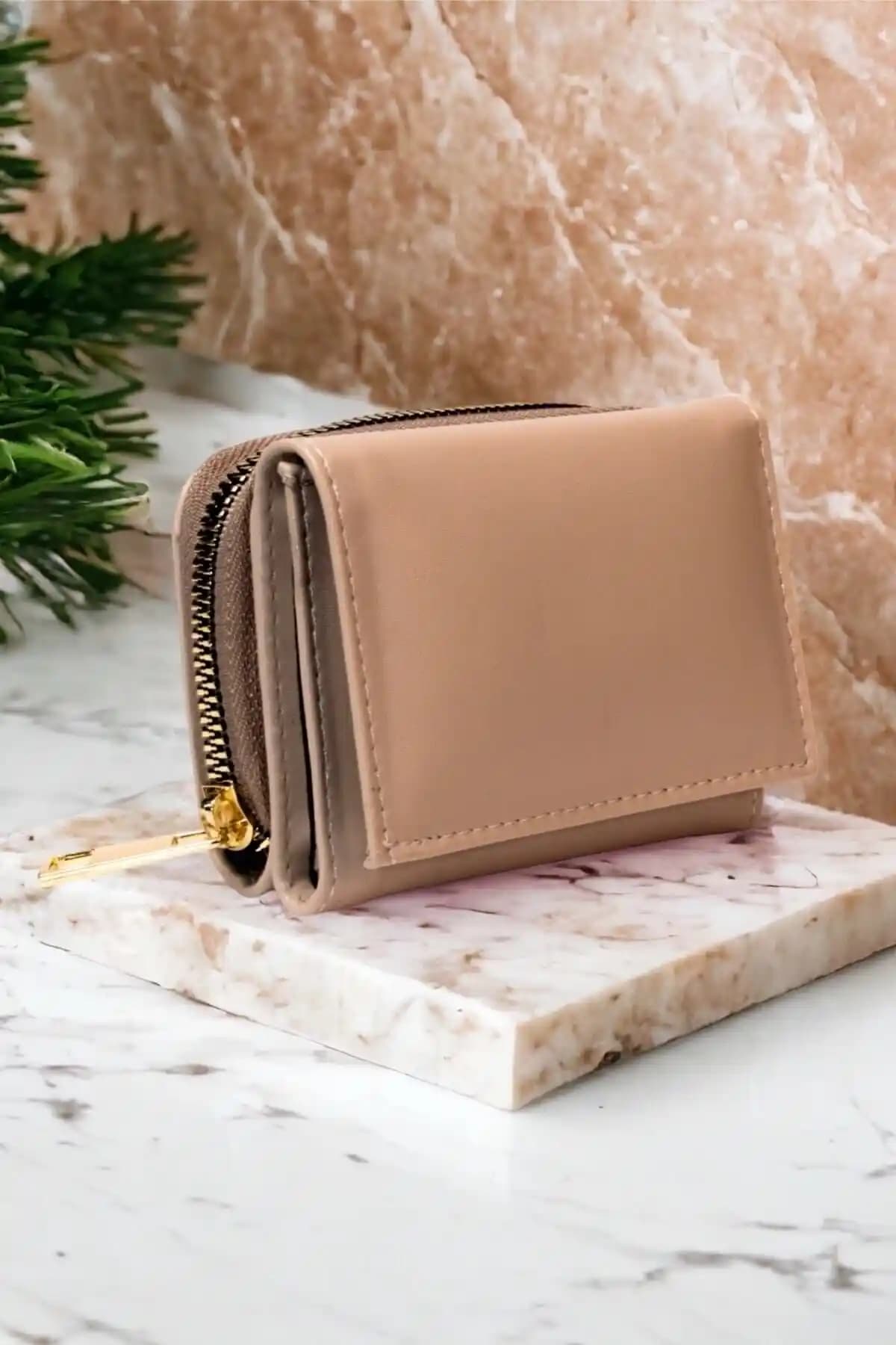 Kadın Fermuarlı Cüzdanlar ve OLLBAGS Kedili Mor Cüzdan Karşılaştırması