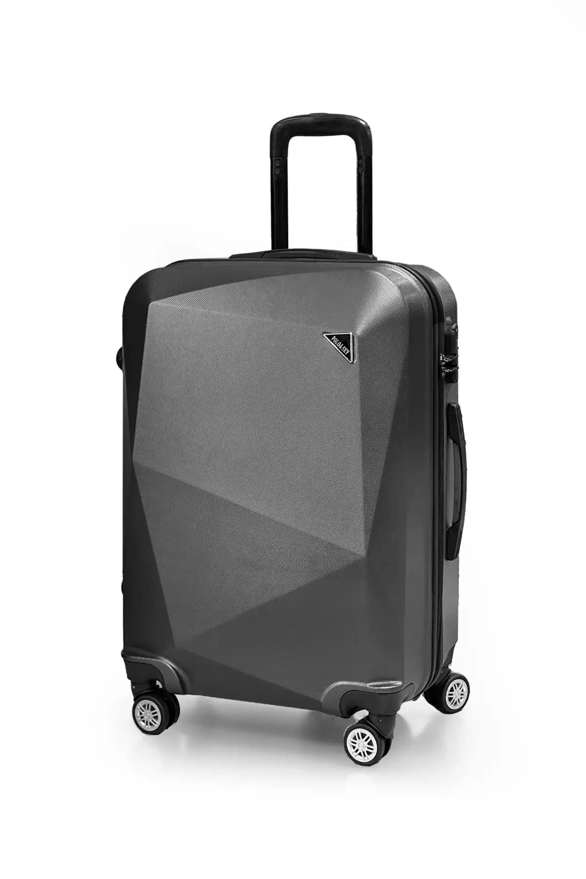 Karşılaştırma: Caribbo Kv-49 Gri Kabin Boy Valiz ve Polo Sky Elmas Model Valizleri 2