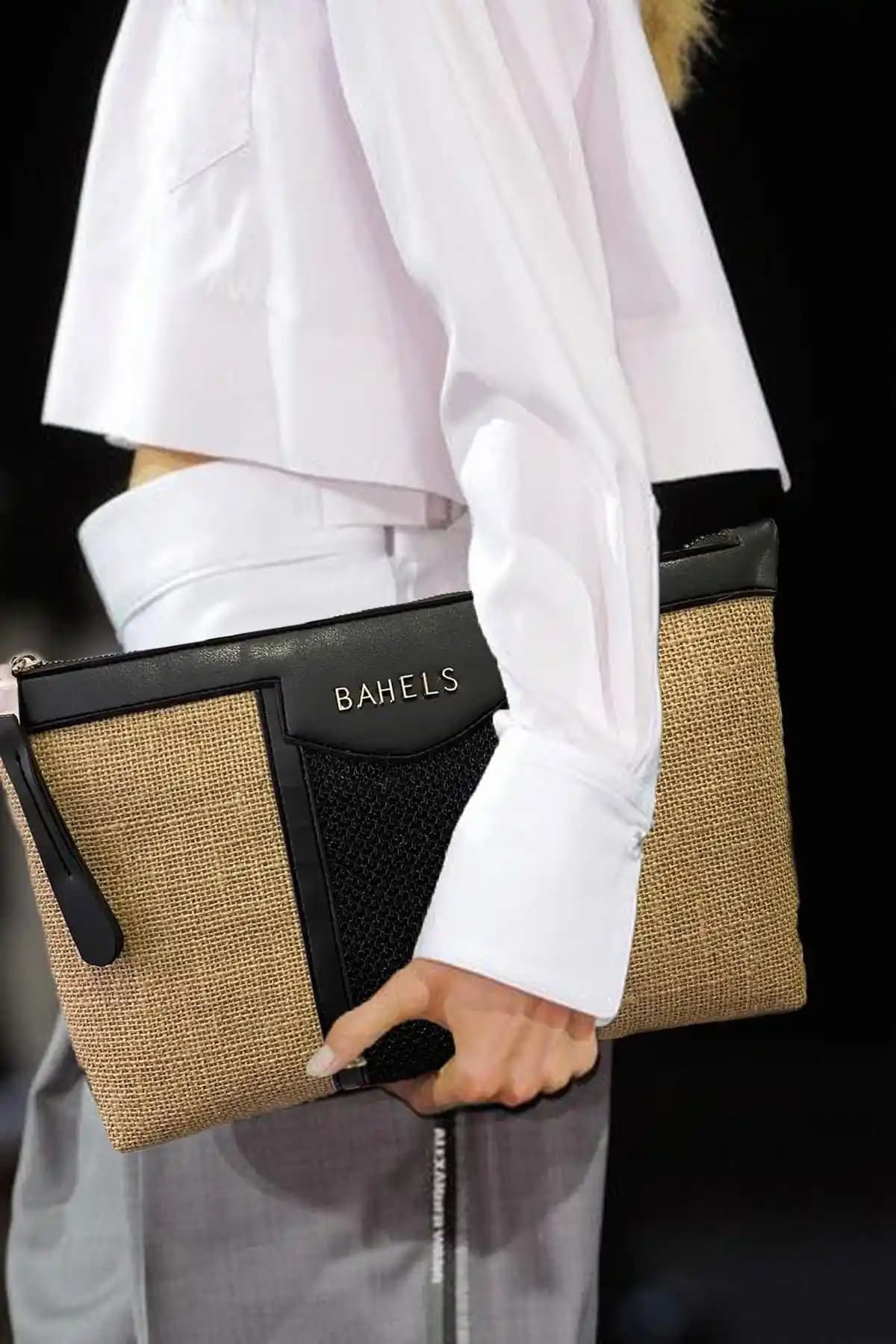 Karşılaştırmalı İnceleme: BAHELS Jüt Hasır Portföy ve Simfa Siyah Kapitone Deri Clutch