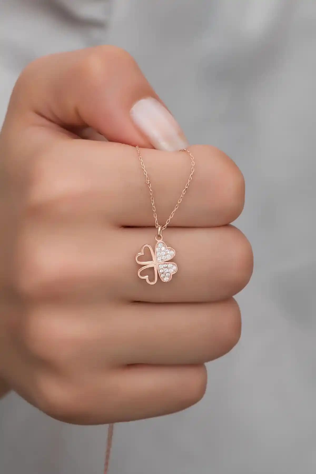 NEREZE 925 Ayar Gümüş Rose Kolye ve Minik Yusufcuk Kolye İncelemesi