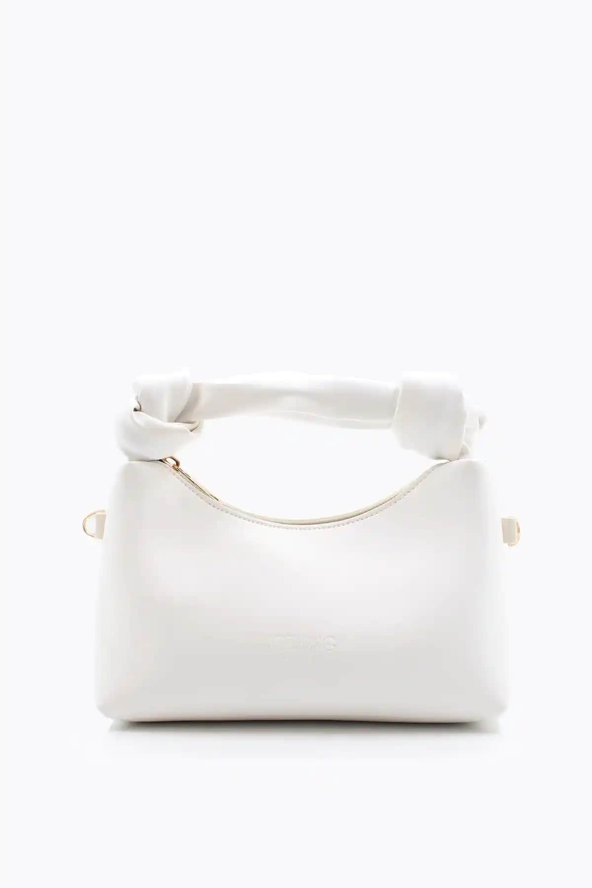 NOTHING Ka<dı>n Beyaz ve Siyah Soft Deri Düğüm Detaylı Çantalar Karşılaştırması