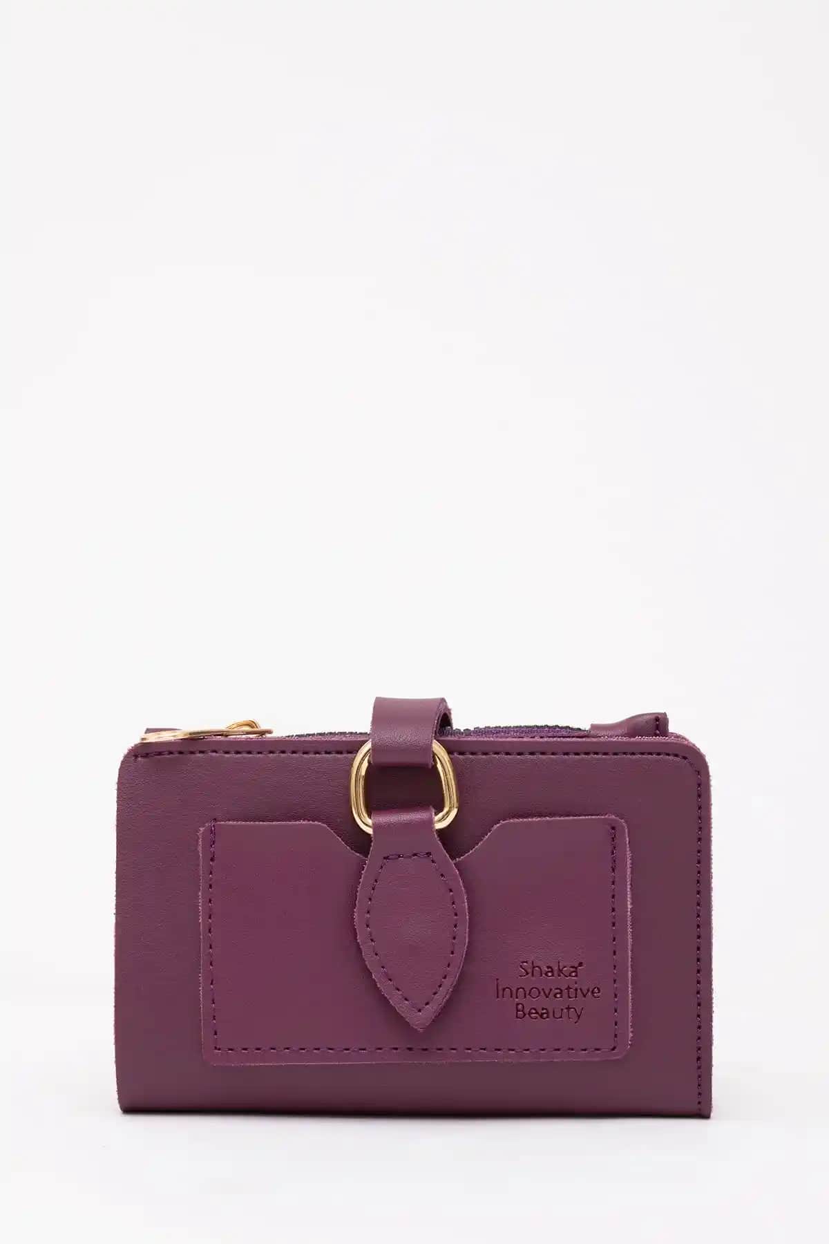 Shaka Kadın Cüzdanları Karşılaştırması: Mor Shk66 ve Siyah SHK65 Özellikleri ve Farkları