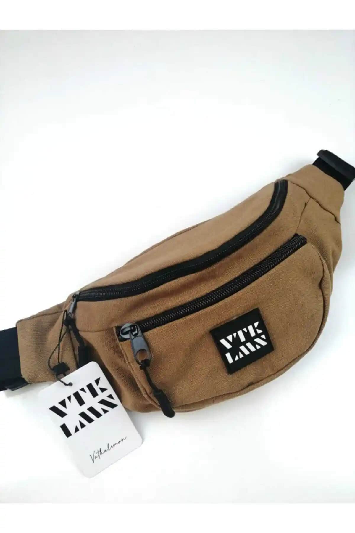 Vatkalimon Unisex Kahverengi ve Renkli Omuz Bel Çantası Karşılaştırması