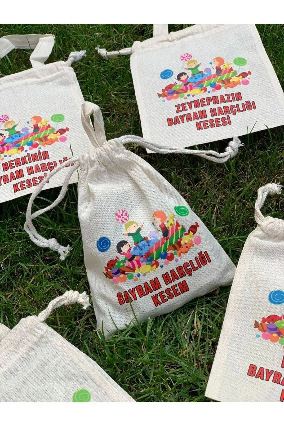 BYBAGS Dijital Baskılı Çocuk Bayram Harçlık Kesesi ile Eğlenceli Kullanım