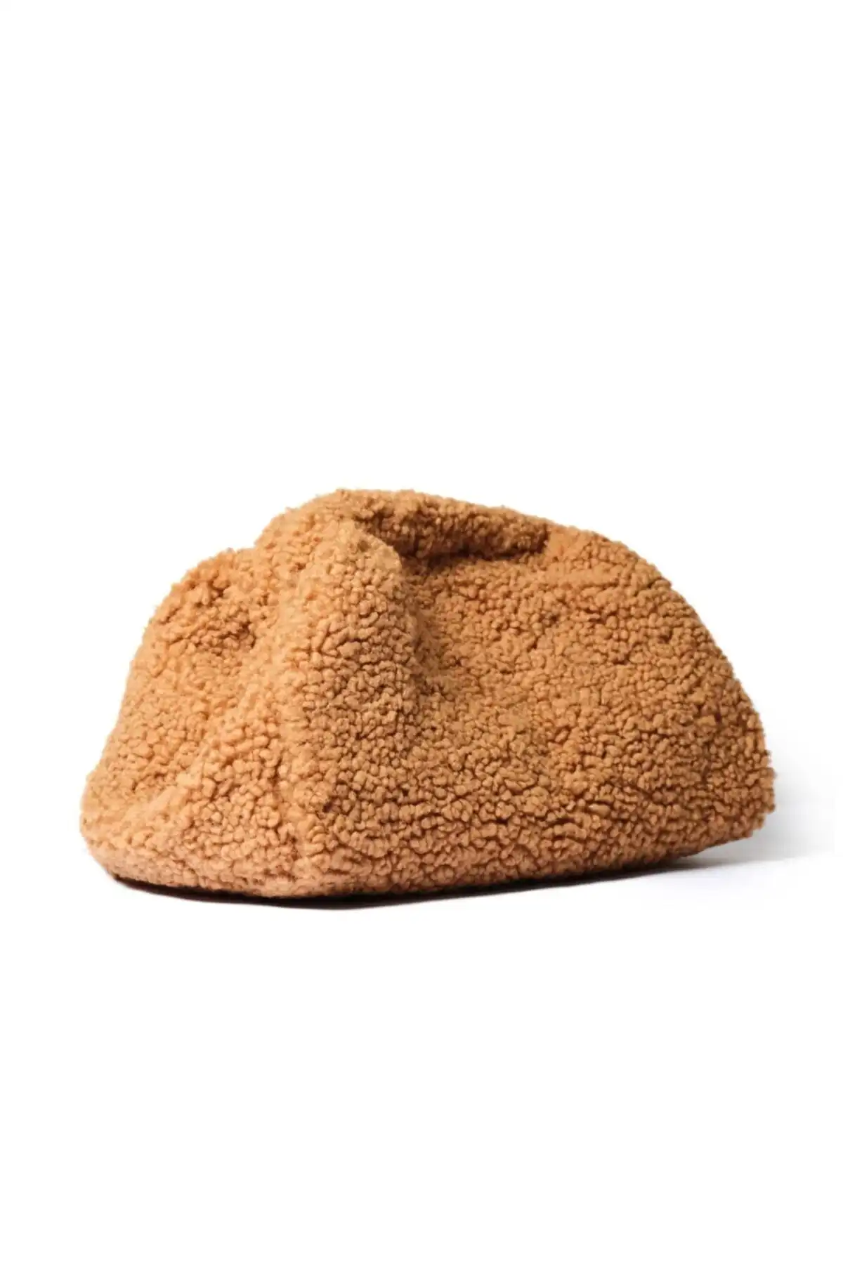 Prestij Boncuk Nerry Atelier Secret Camel Teddy Peluş Kadın El Çantası