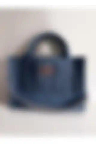 Nuggita Totebag Indigo Mavi Mumlu Kanvas Çanta: Şıklık ve Fonksiyonellik