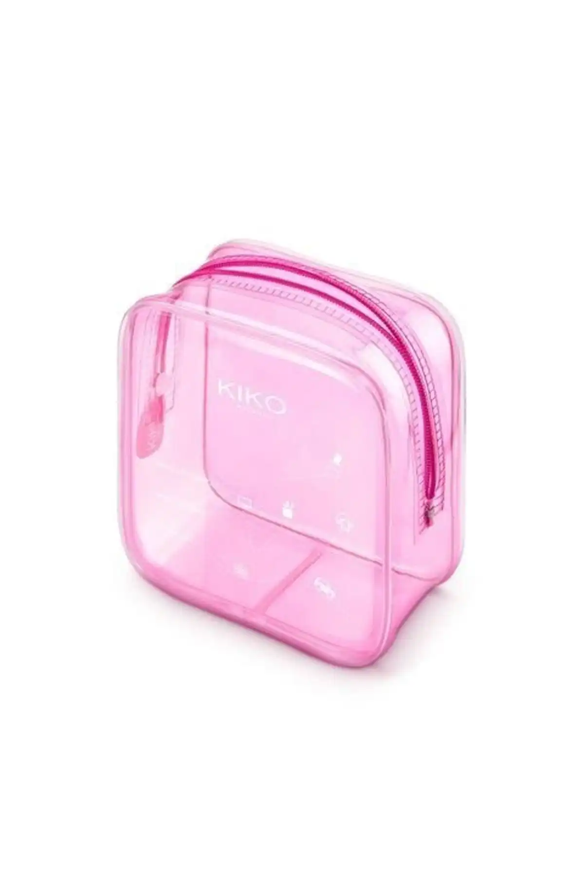 KIKO Tsrm Mini Pochette: Şeffaf Güzellik Çantası ile Pratik Çözümler