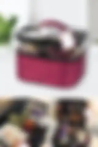 Wmoloxs Bordo Kozmetik Makyaj Çantası Özellikleri ve Kullanım Alanları