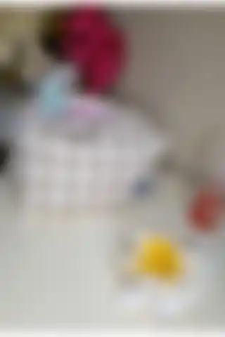 Perlina Home Ekose Bej Makyaj Çantası: Geniş, Şık ve Kullanışlı
