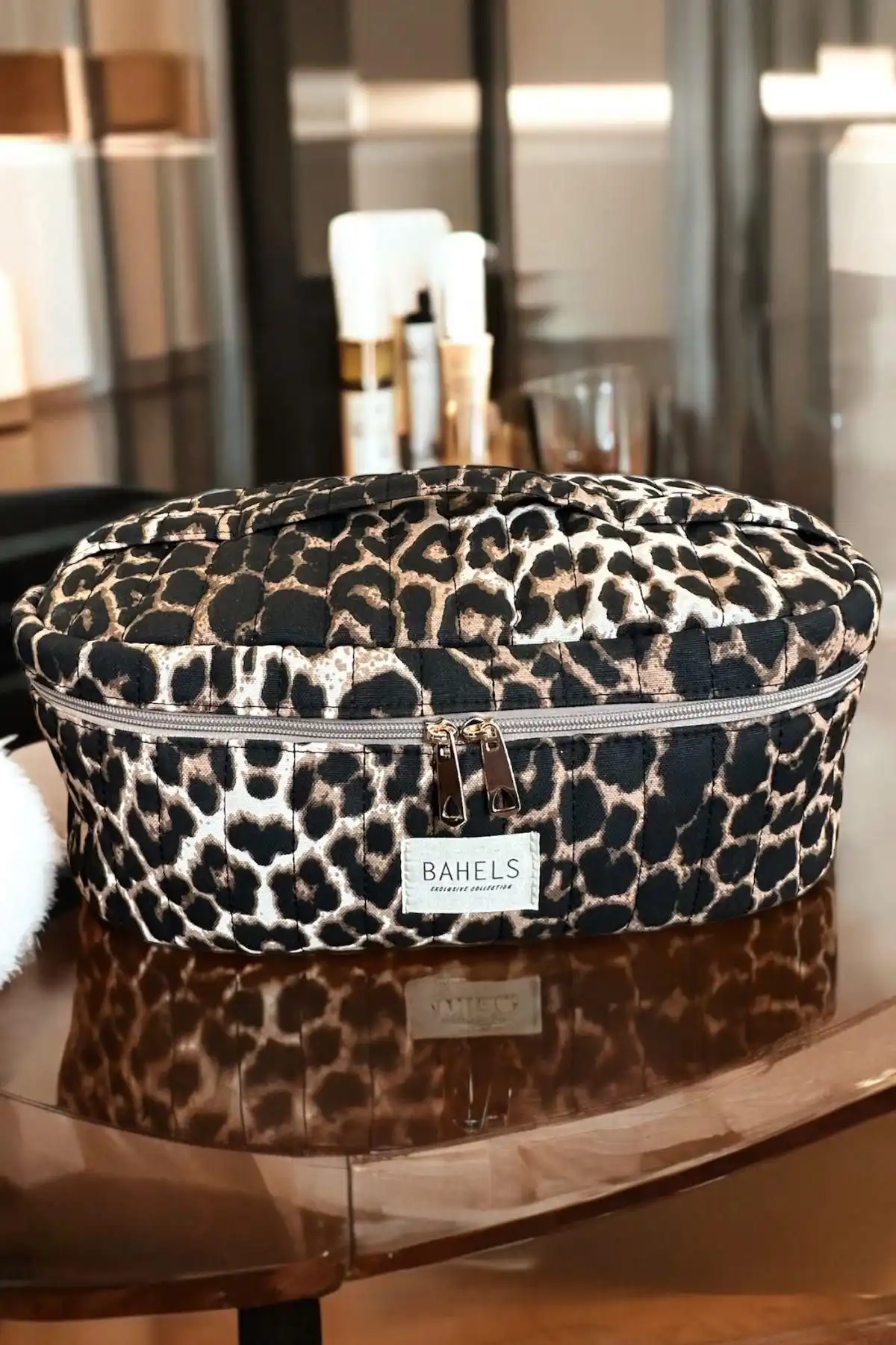 BAHELS Viral Leopar İçi Bölmeli Seyahat Çantası Hakkında Detaylı Bilgiler