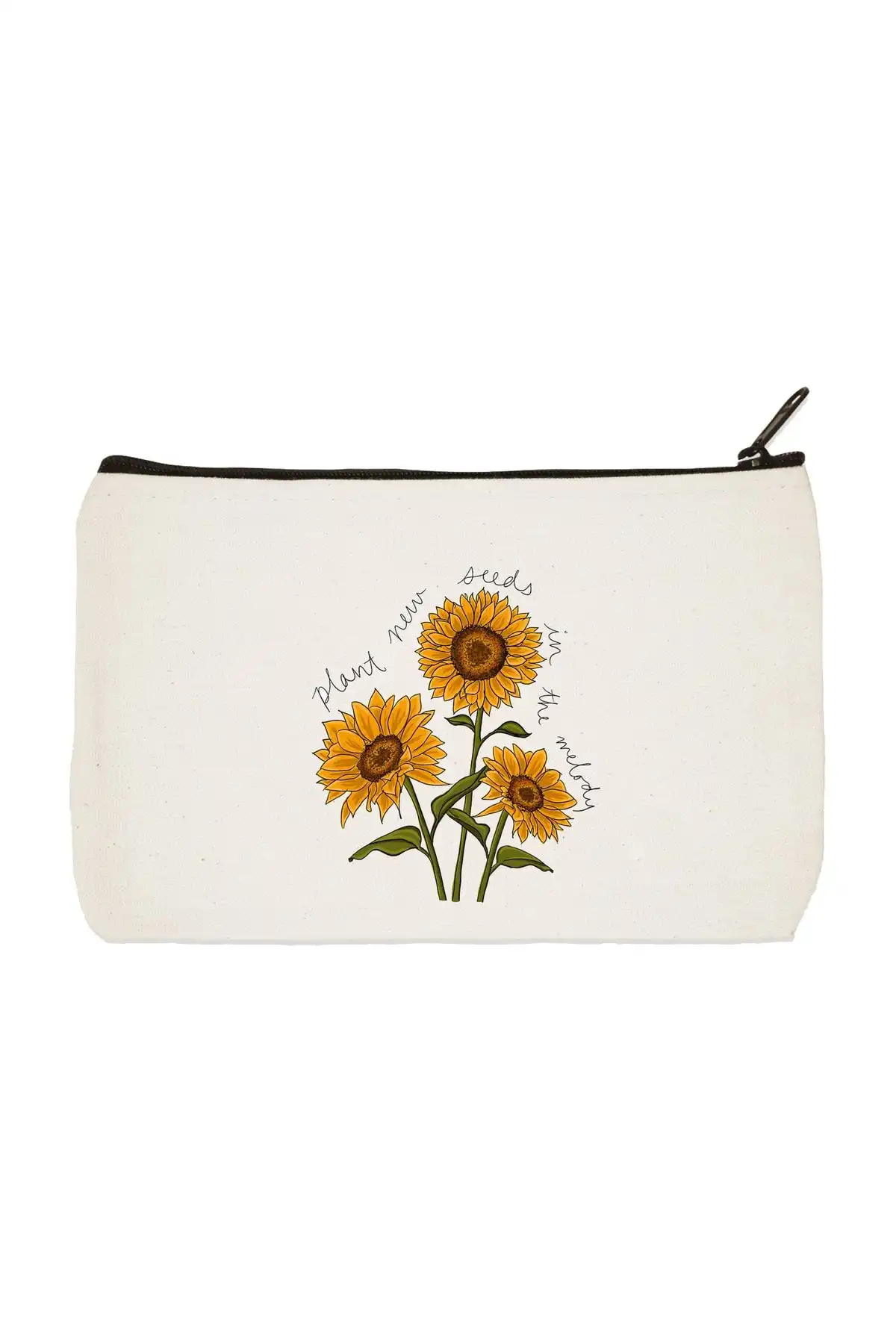 Designedfy Clutch Sunflowers: Şık ve Fonksiyonel Makyaj Çantası Seçeneği