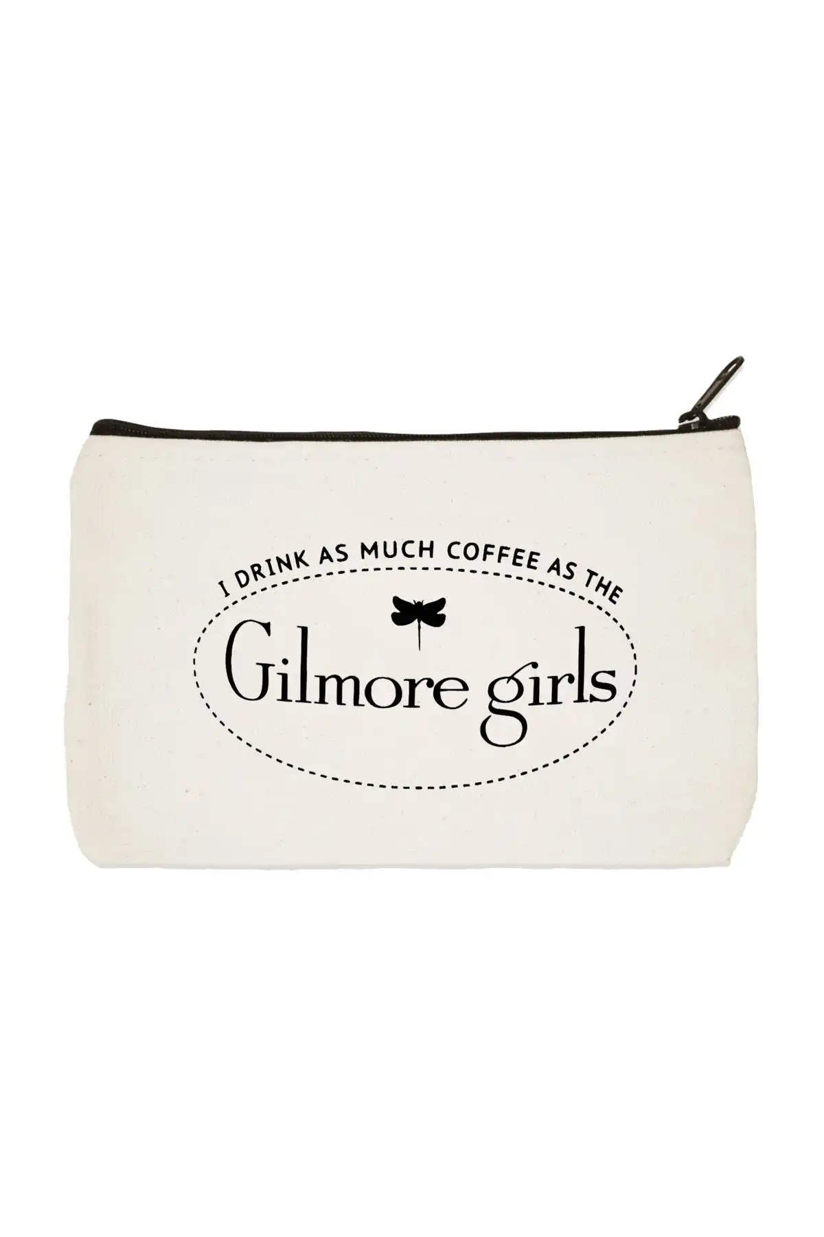 Gilmore Girls Baskılı Bez Makyaj Çantası: Fonksiyonel ve Şık Alternatif