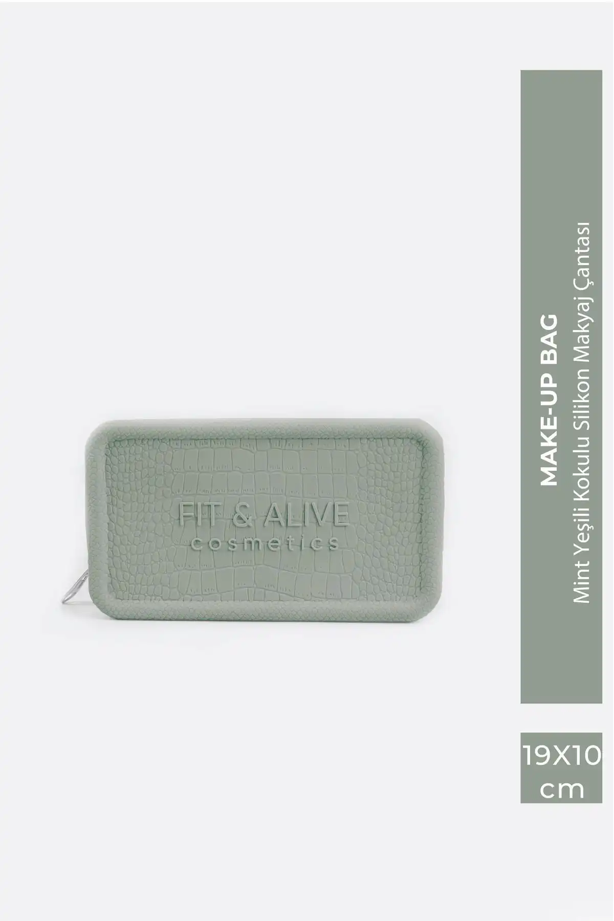 Fit & Alive Fitalive Mint Yeşili Kokulu Silikon Makyaj Çantası Özellikleri