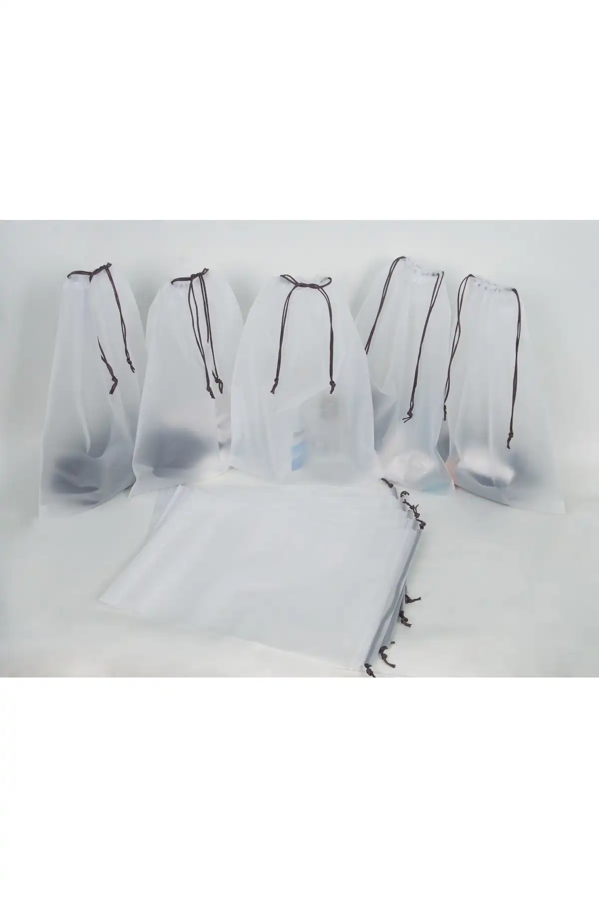 Meapuff 10'lu Set 30x40cm Su Geçirmez Kozmetik Plaj Çantası Hakkında