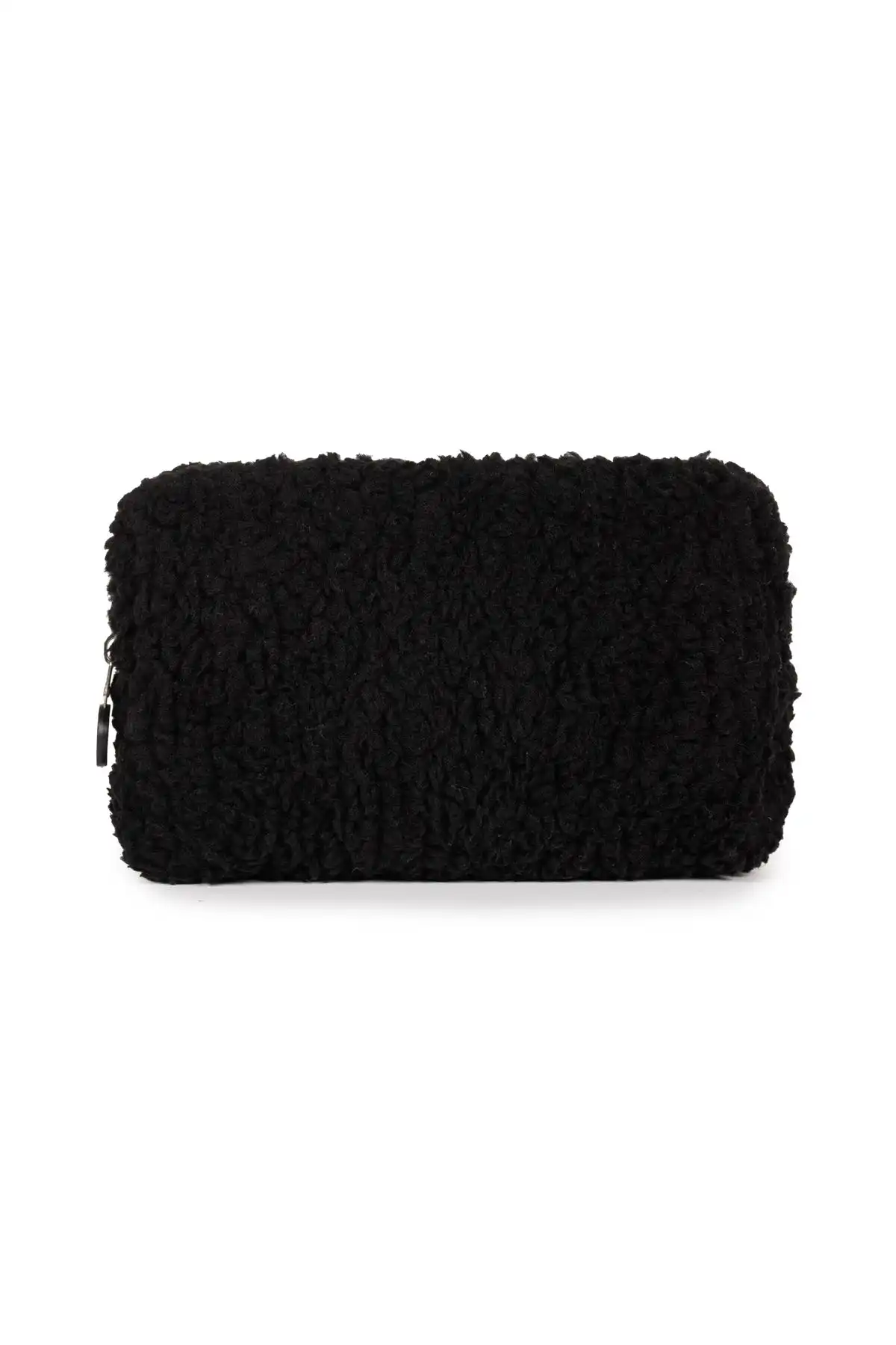 NOTHING Kadın Siyah Peluş Seyahat Organizer Makyaj Çanta Özellikleri ve Kullanımı