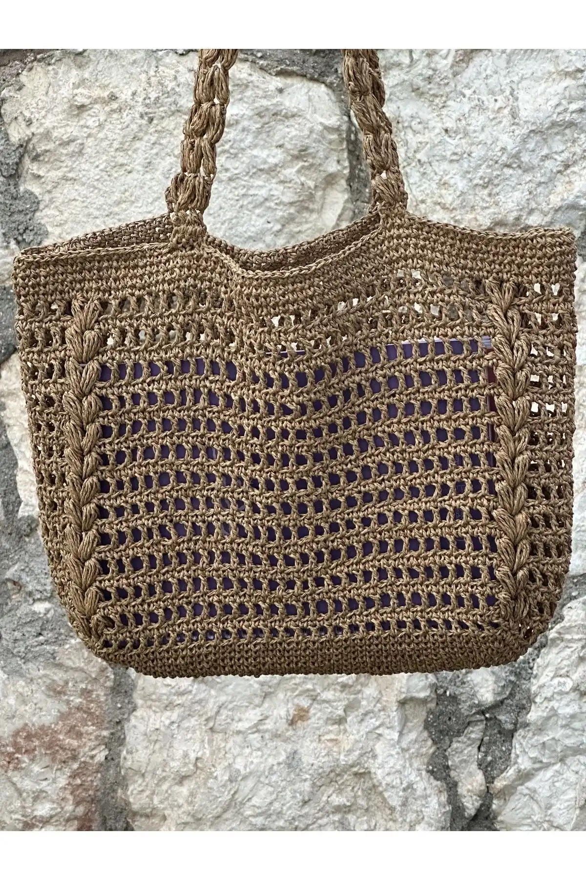 Handmade Kağıt İp Örgü Çanta: Şıklık ve Fonksiyonellik Bir Arada