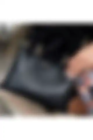 Zeyad Elegance Siyah Kadın Zincir Detaylı Ayarlanabilir Çanta